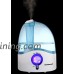 HOMEIMAGE 1.58 Gallons per day Output  1.19 gallons or 4.5 liters Large Tank Capacity Cool Mist Humidifier - HI-HYB12BLU (Blue) - B00NT5MYCU